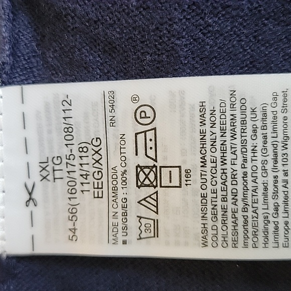 Navy Blue Open Cardigan - Picture 9 of 9